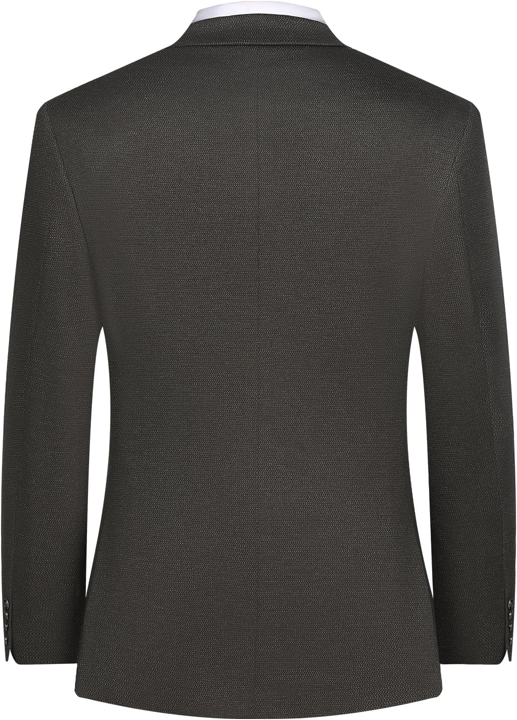 Men’s Sport Coat Classic Fit Blazer 2 Button Notch Lapel Business Knit Suits Jacket